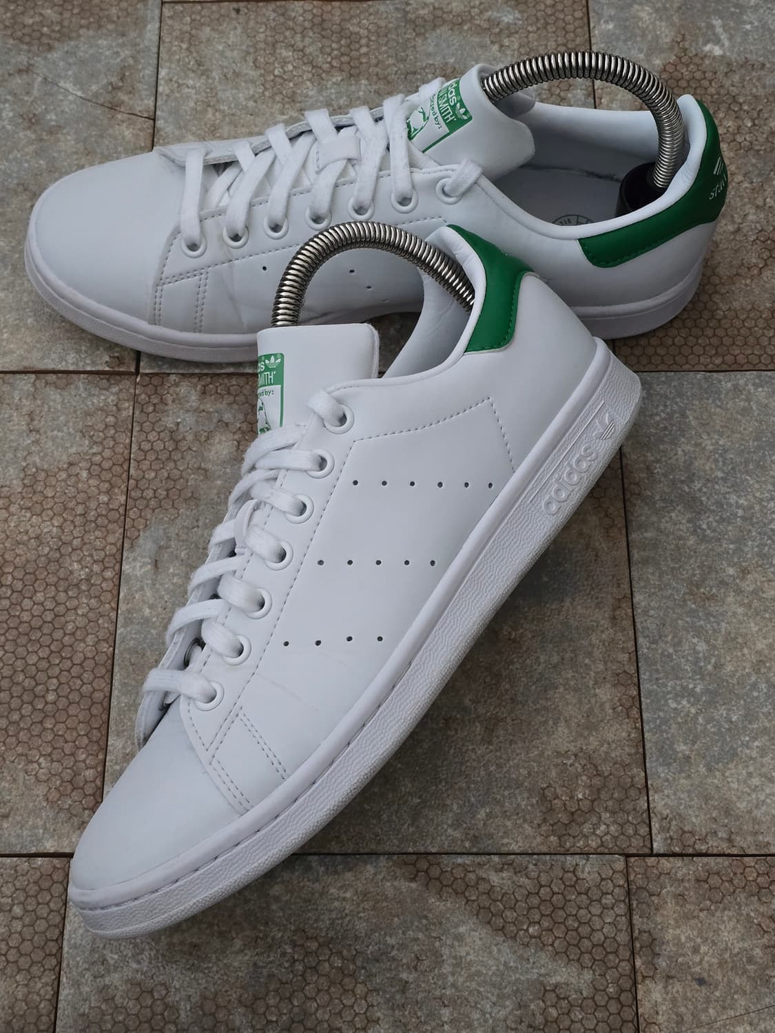 (260)아디다스 스탠스미스 화이트 그린 상품이미지3