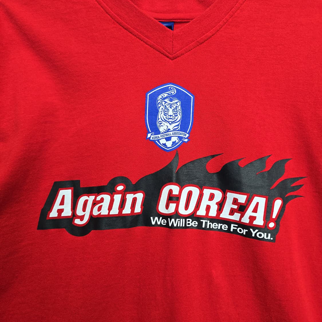 KFA 붉은악마 국대싸인 프린팅 반팔 티셔츠 상품이미지2