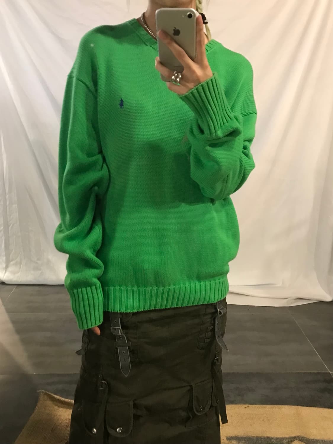 Polo Ralph Lauren green Knite 상품이미지3