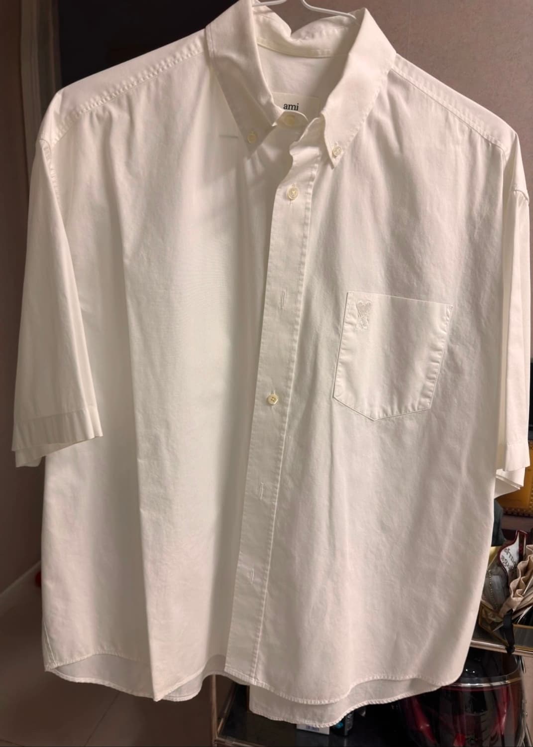 AMI 아미 반팔 오버핏 셔츠 42 상품이미지1