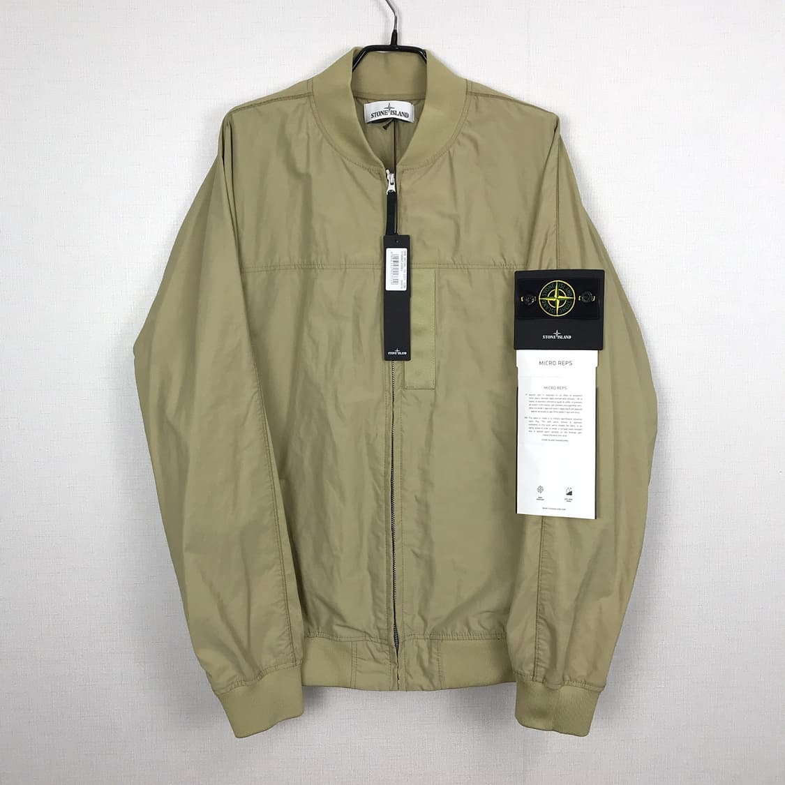 스톤아일랜드 20ss 새상품 마이크로랩스 봄버 자켓 L 상품이미지1