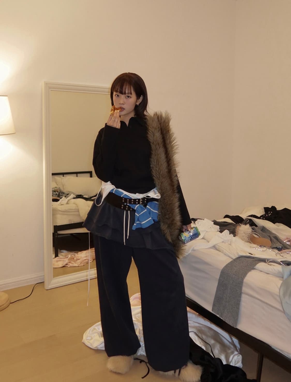 Lcdc tm frill miniskirt 엘씨디씨티엠 프릴 미니스커트 상품이미지1