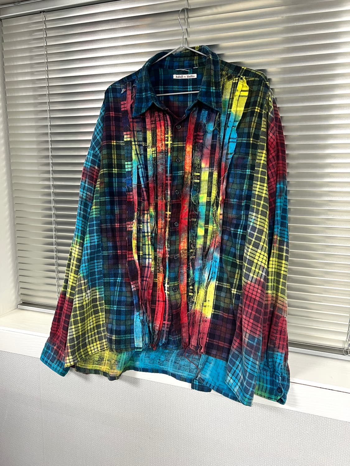 Rebuild By Needles-REMAKE FLANNEL SHIRT 상품이미지3