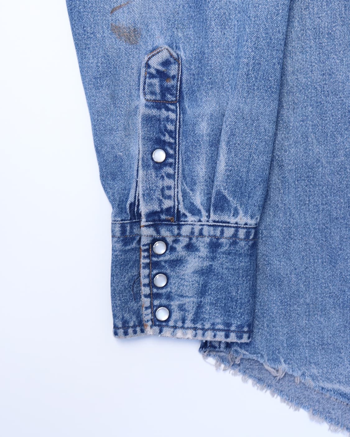 올드파크(Old Park) 칼하트 리메이크 데님 웨스턴 셔츠 상품이미지7