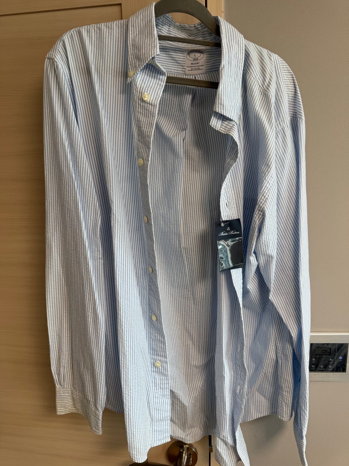 브룩스브라더스 시어서커셔츠 l 상품이미지1