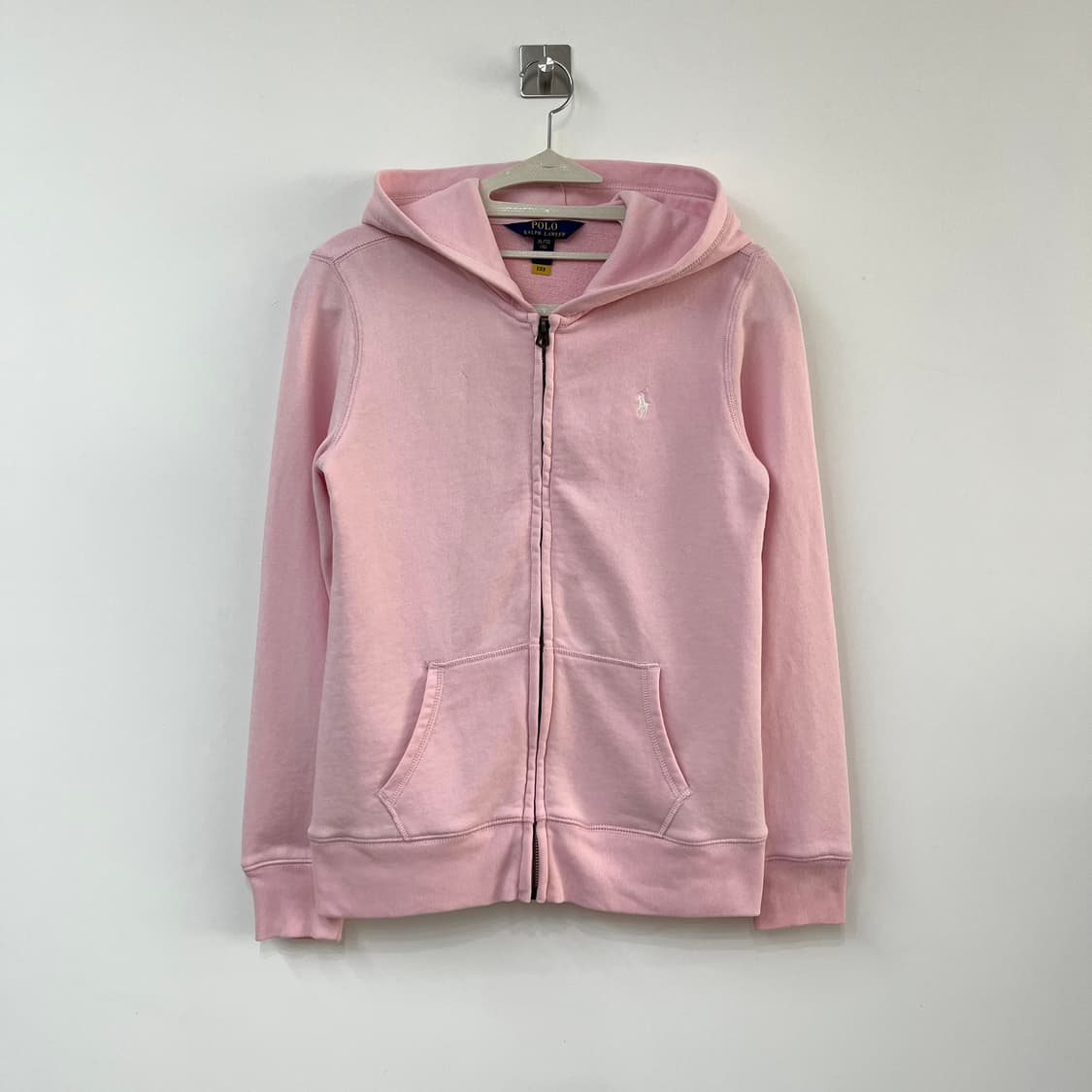폴로 랄프로렌 신형 화이트 포니 딸기우유 후드집업 상품이미지2