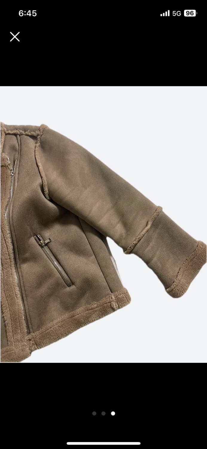 무스탕 스웨이드  상품이미지3