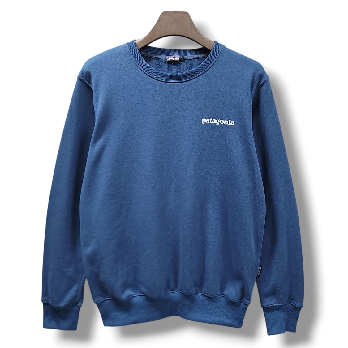 [L] 파타고니아 블루 피츠로이 업라이절 크루넥 맨투맨 상품이미지1