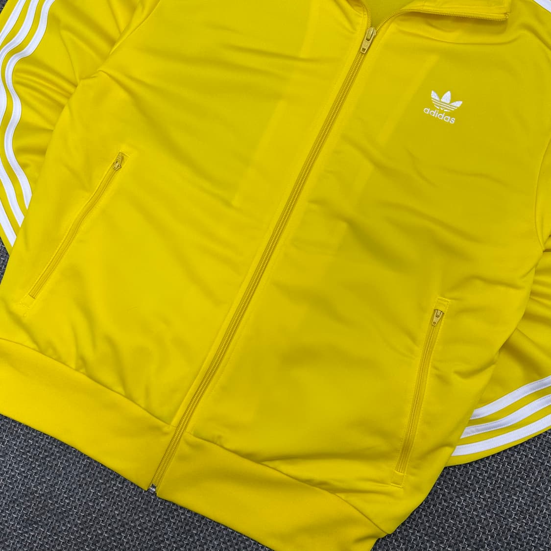 아디다스 신형 파이어버드 옐로우 빈티지 져지 2XL 상품이미지5