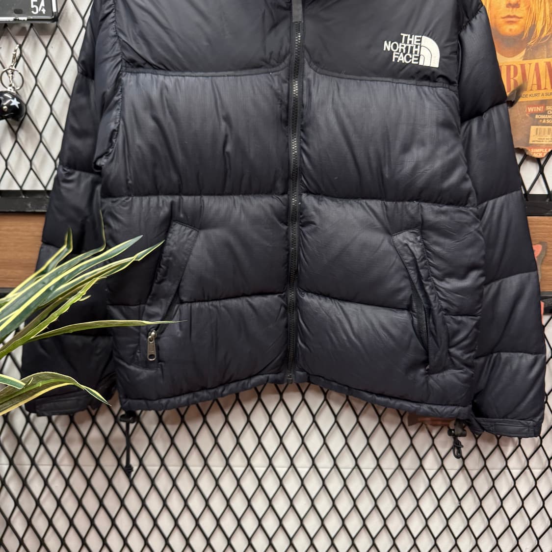 00s 노스페이스 클래식 눕시 다운 패딩 자켓 블랙 상품이미지4