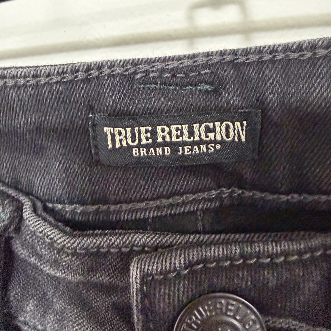 [26] 트루릴리전 부츠컷 블랙진 청바지 상품이미지4