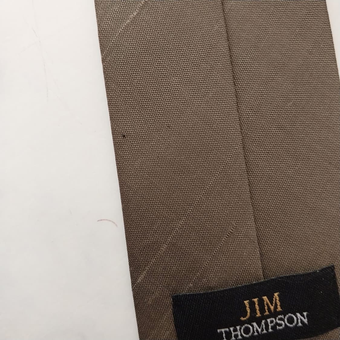 짐톰슨 실크 진베이지 넥타이 7.5cm A등급 K1573
 상품이미지9