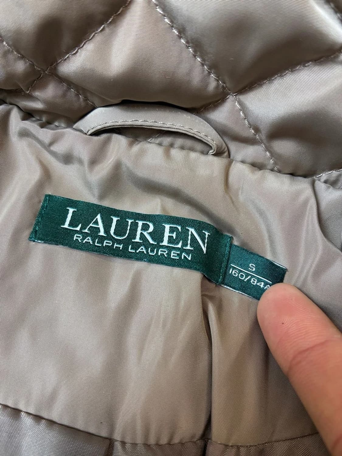 로렌 랄프로렌 00's 배색 퀼팅 자켓 PN7886 상품이미지9