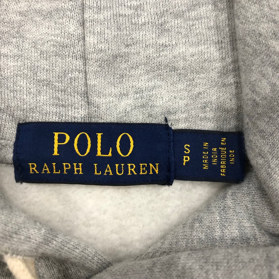 폴로 랄프로렌 그레이 기모 후드티 상품이미지3