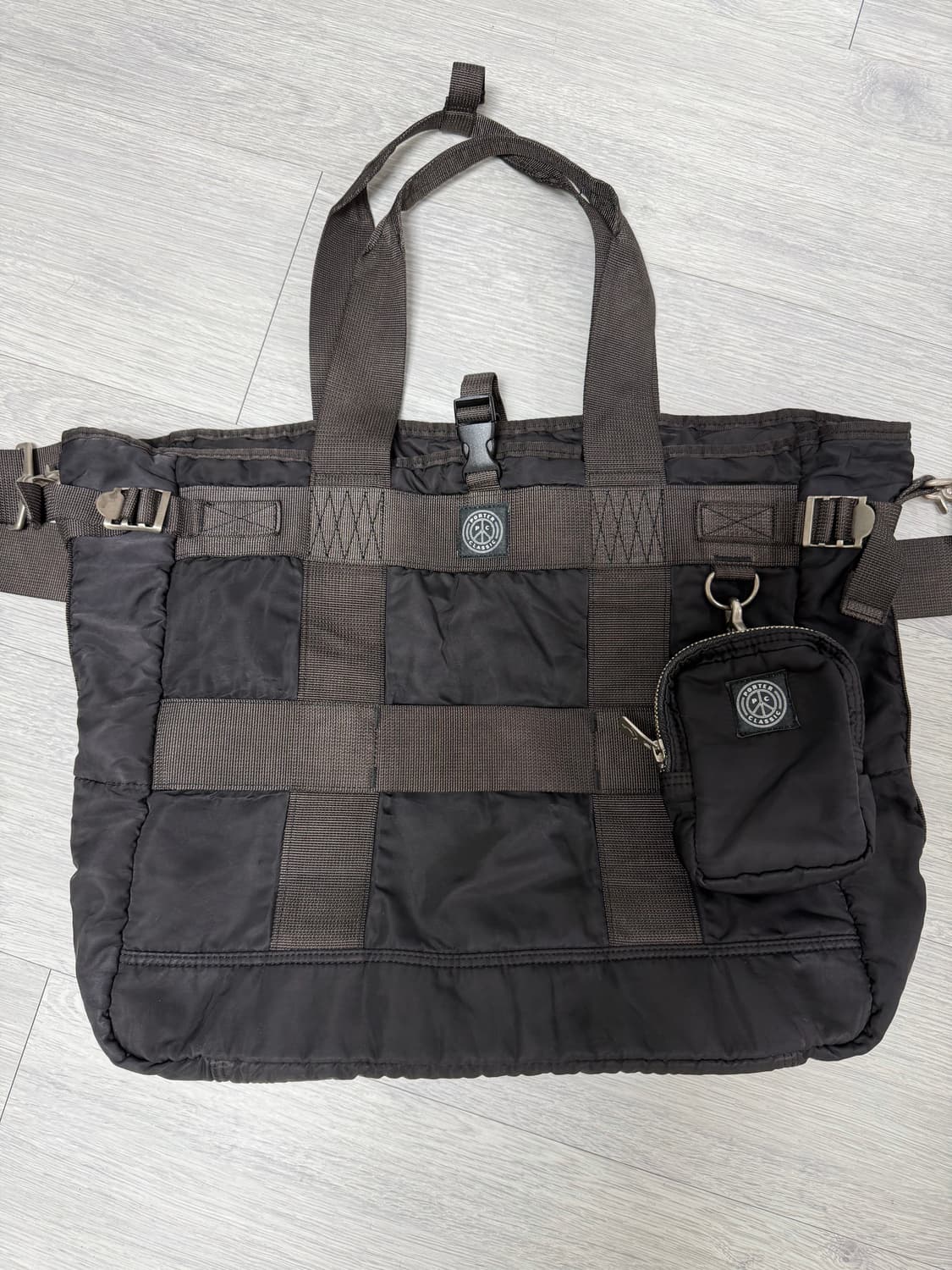 포터클래식 슈퍼나일론 토트백 블랙 상품이미지1