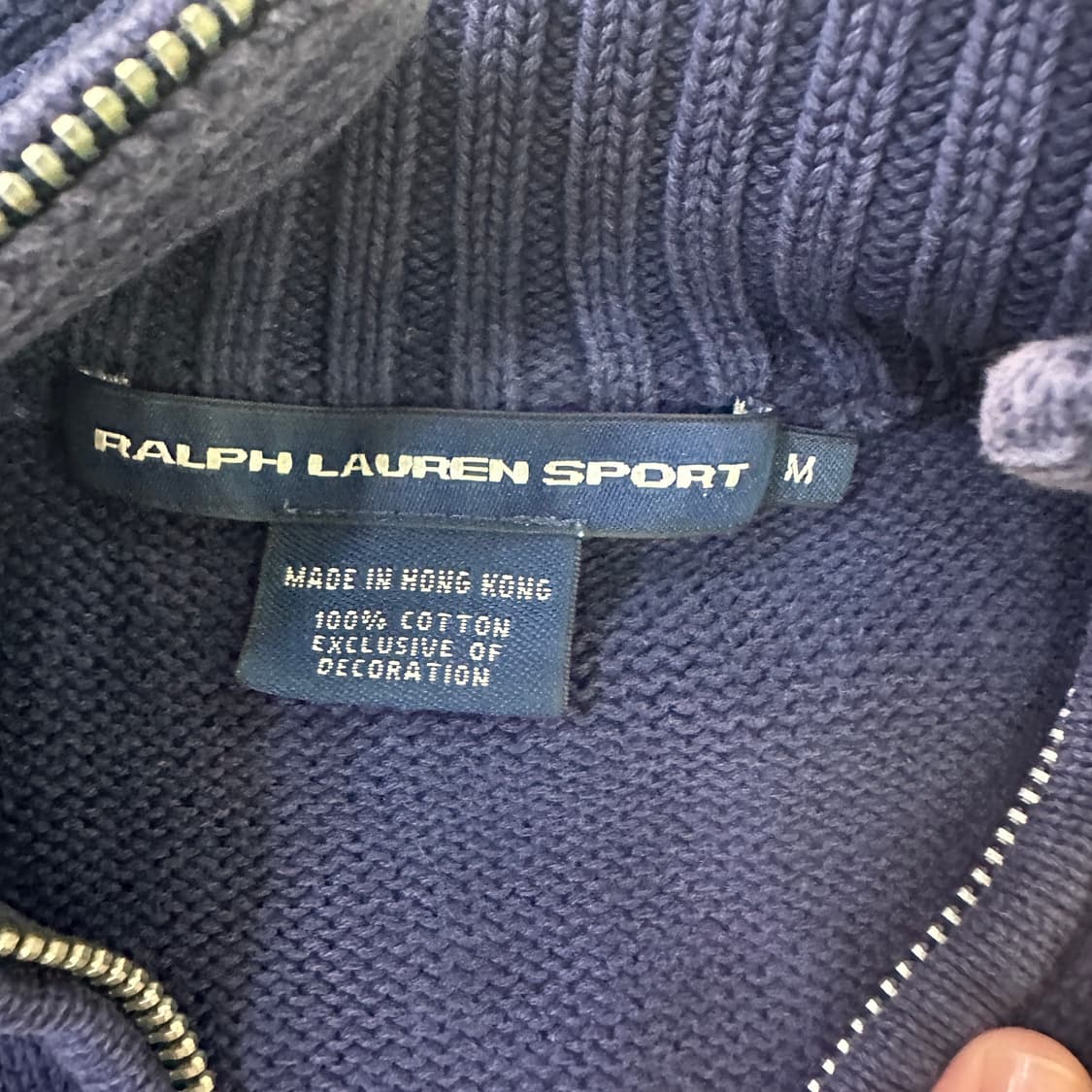 M 폴로랄프로렌 니트 집업 가디건 0421D 상품이미지2