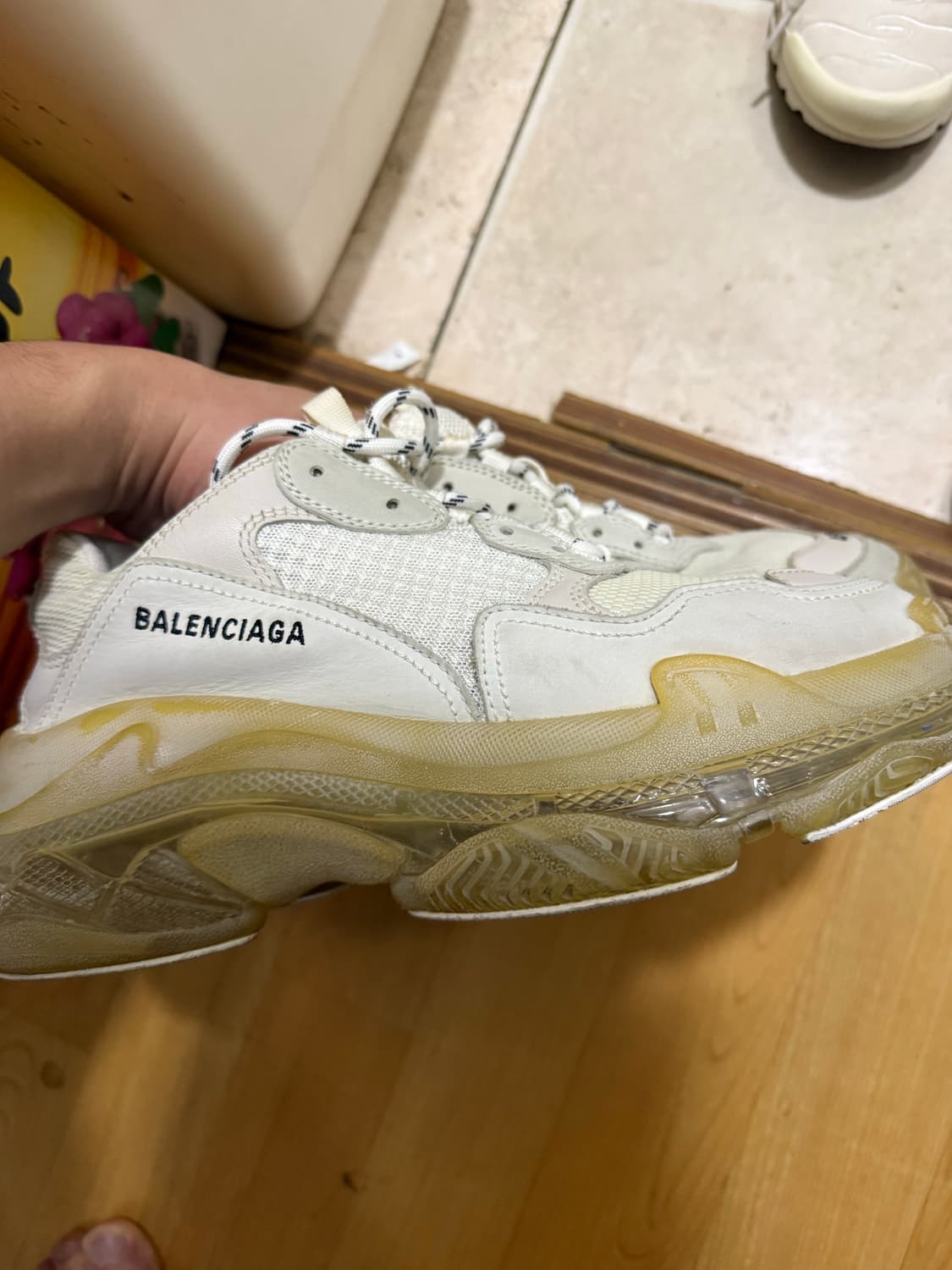 발렌시아가 트리플s 41 단품 판매합니다! 상품이미지3