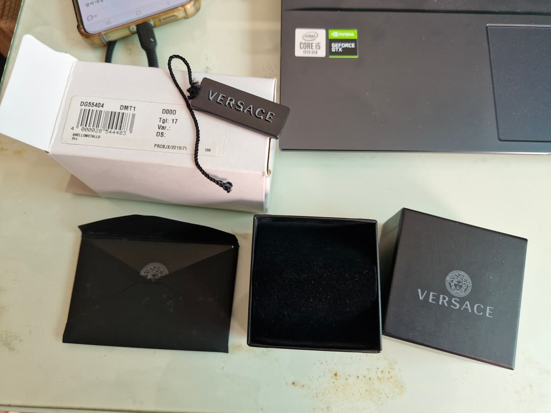 20fw 베르사체 메두사 반지 17호 상품이미지3