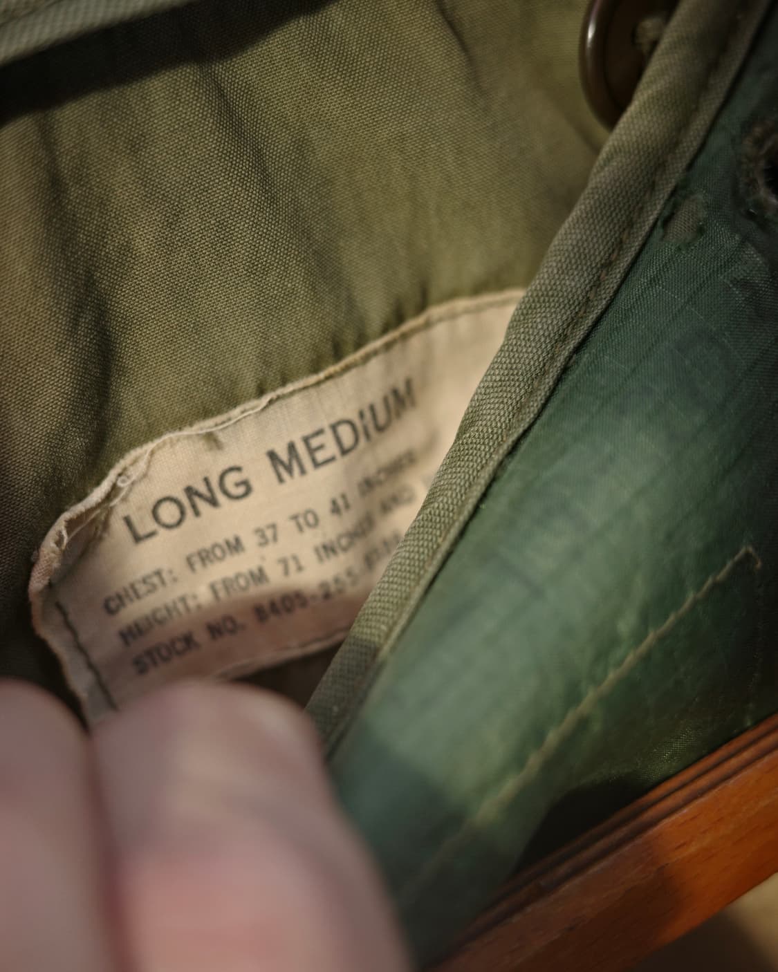 50‘s U.S. Army M-51 필드 자켓,라이닝, M43후드 상품이미지6