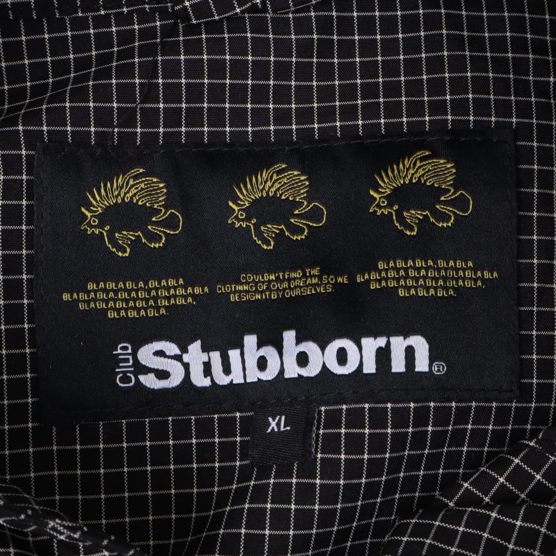 Club Stubborn 체크 벨티드 RAF 파카 자켓 상품이미지8