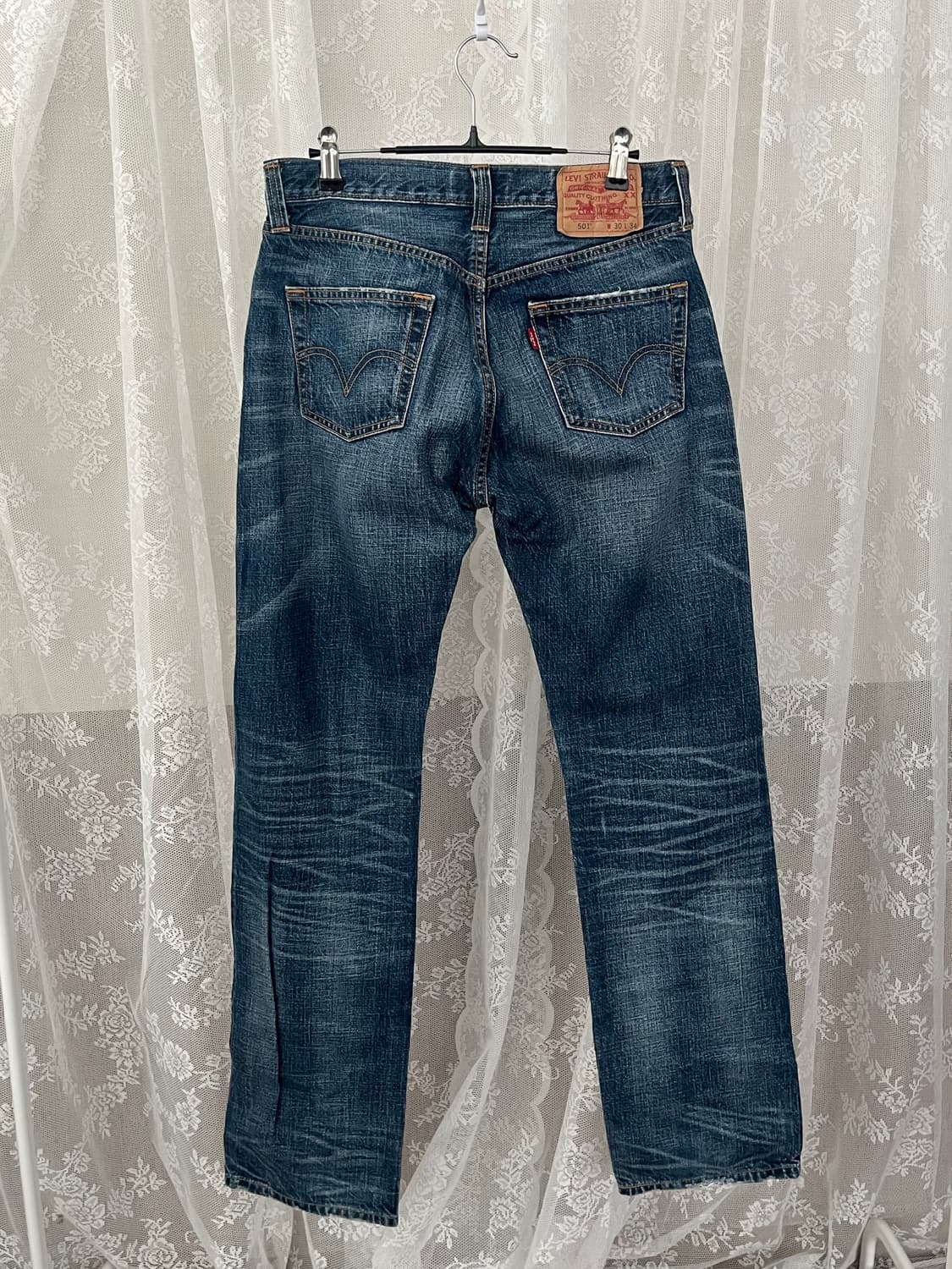 30) 리바이스 501 빈티지워싱 데님 청바지 상품이미지2