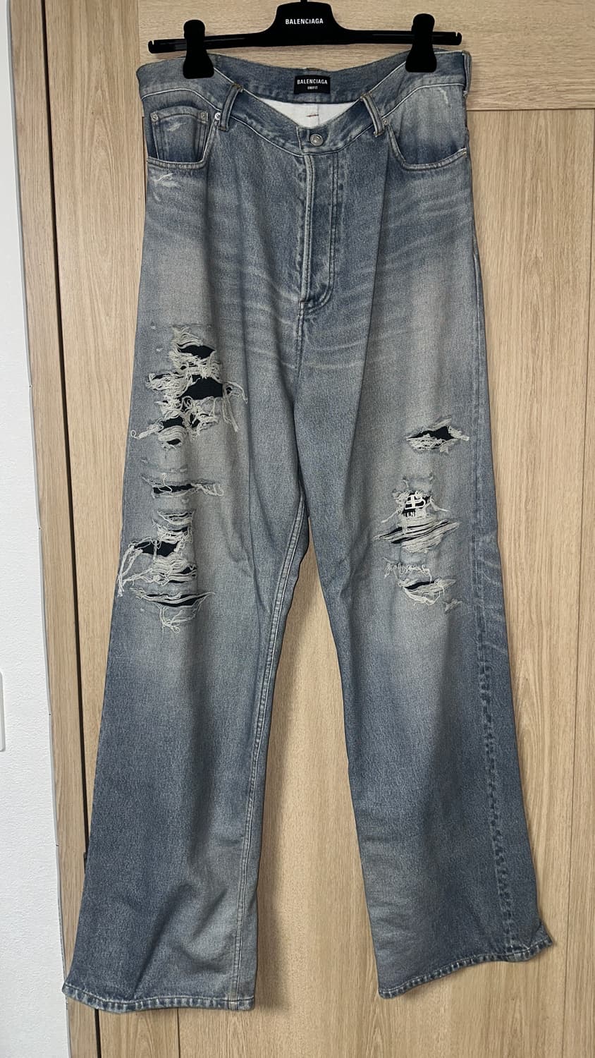 [s] 발렌시아가 트롱프뢰유 데님 팬츠 상품이미지3