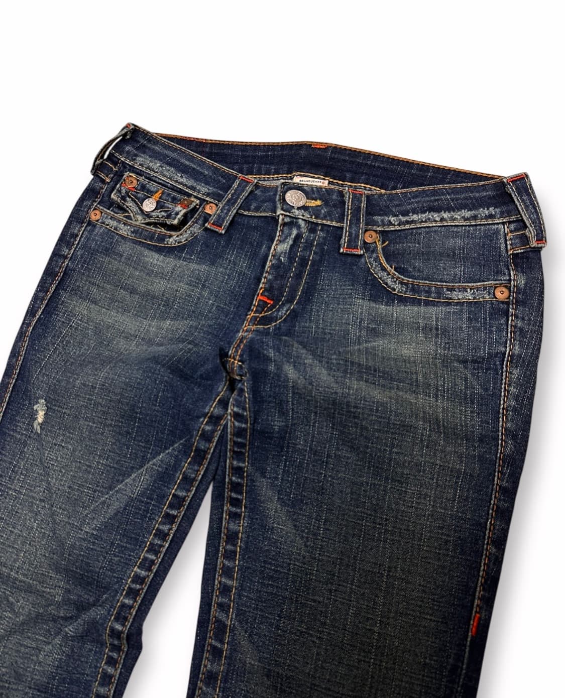 트루릴리전 y2k 부츠컷 데님 팬츠 상품이미지4