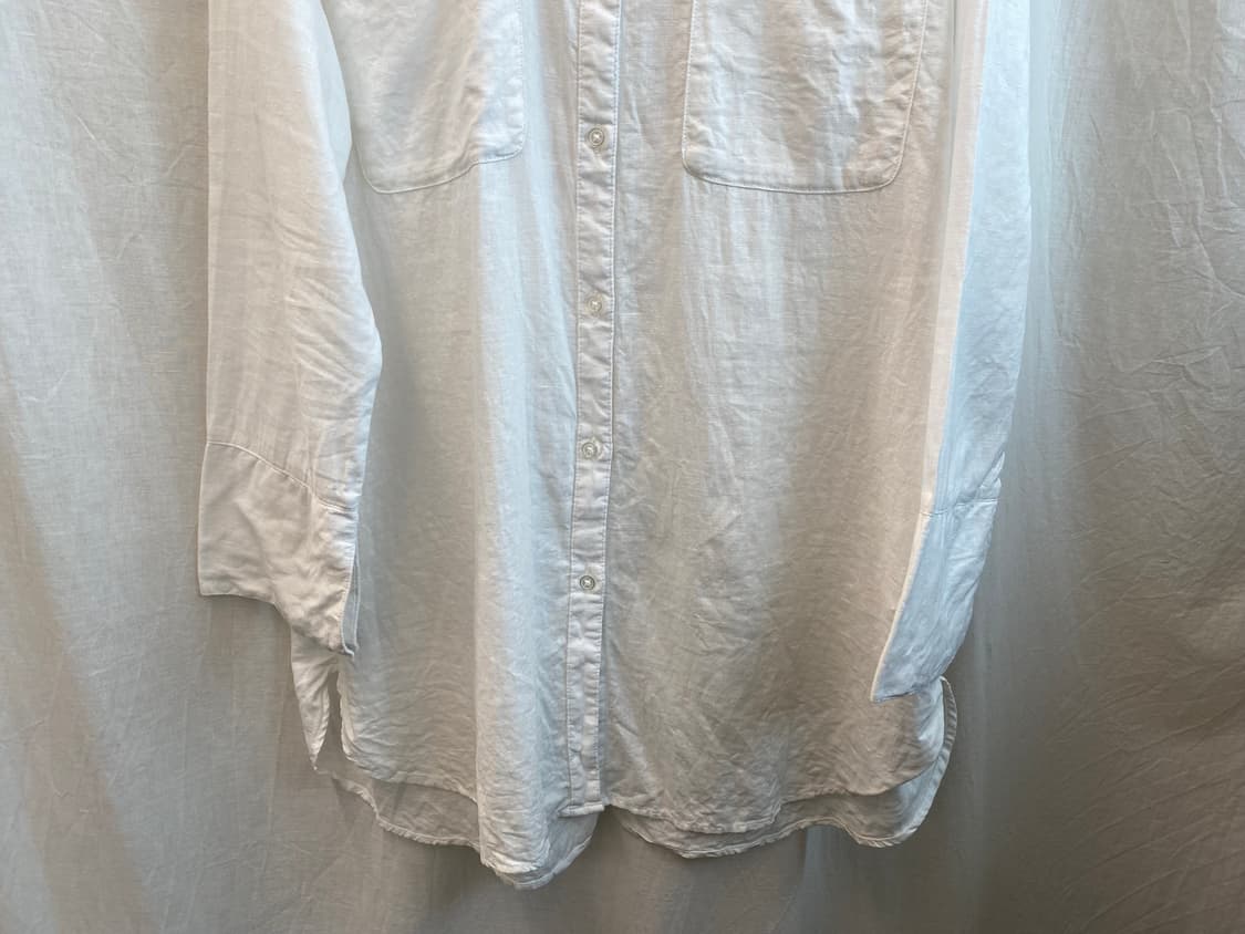 GU 린넨혼방 7부 셔츠(M) 상품이미지3