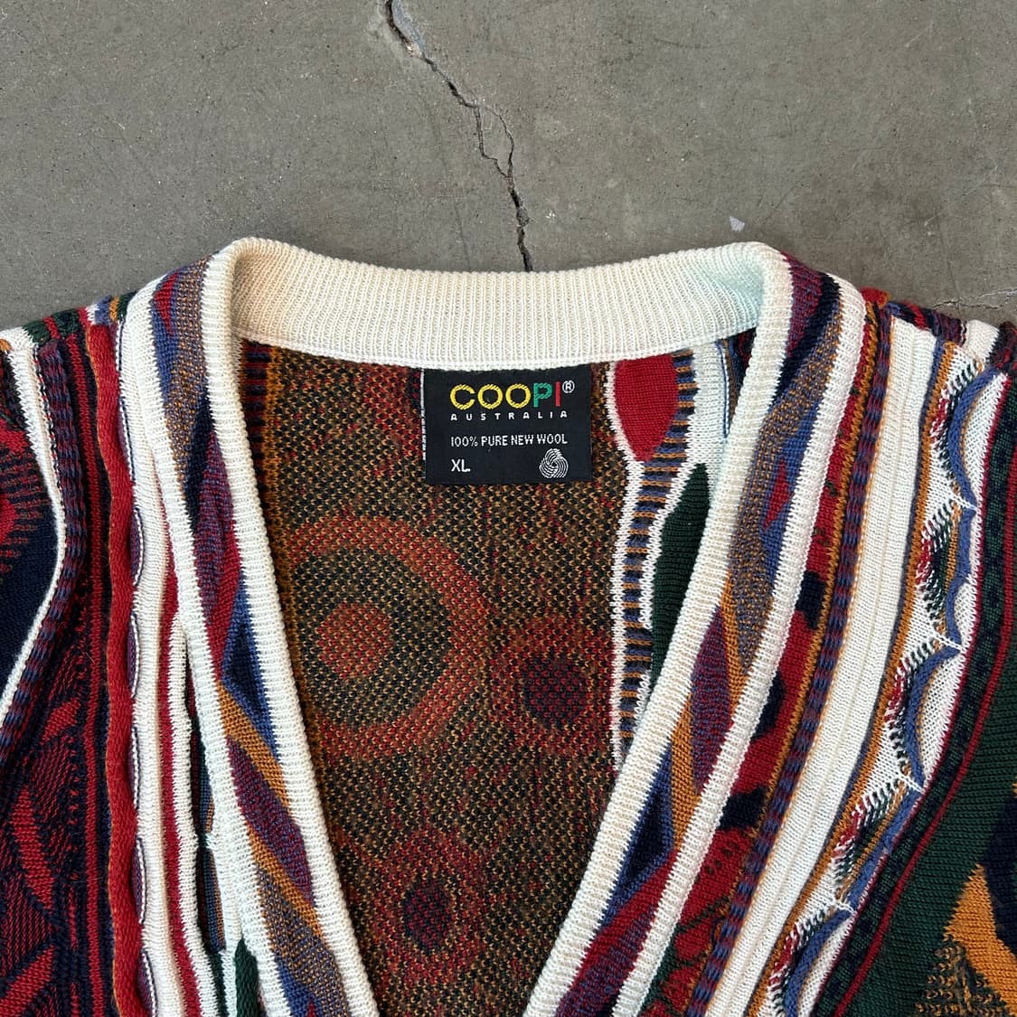 COOPI 케이블 니트 가디건 상품이미지5