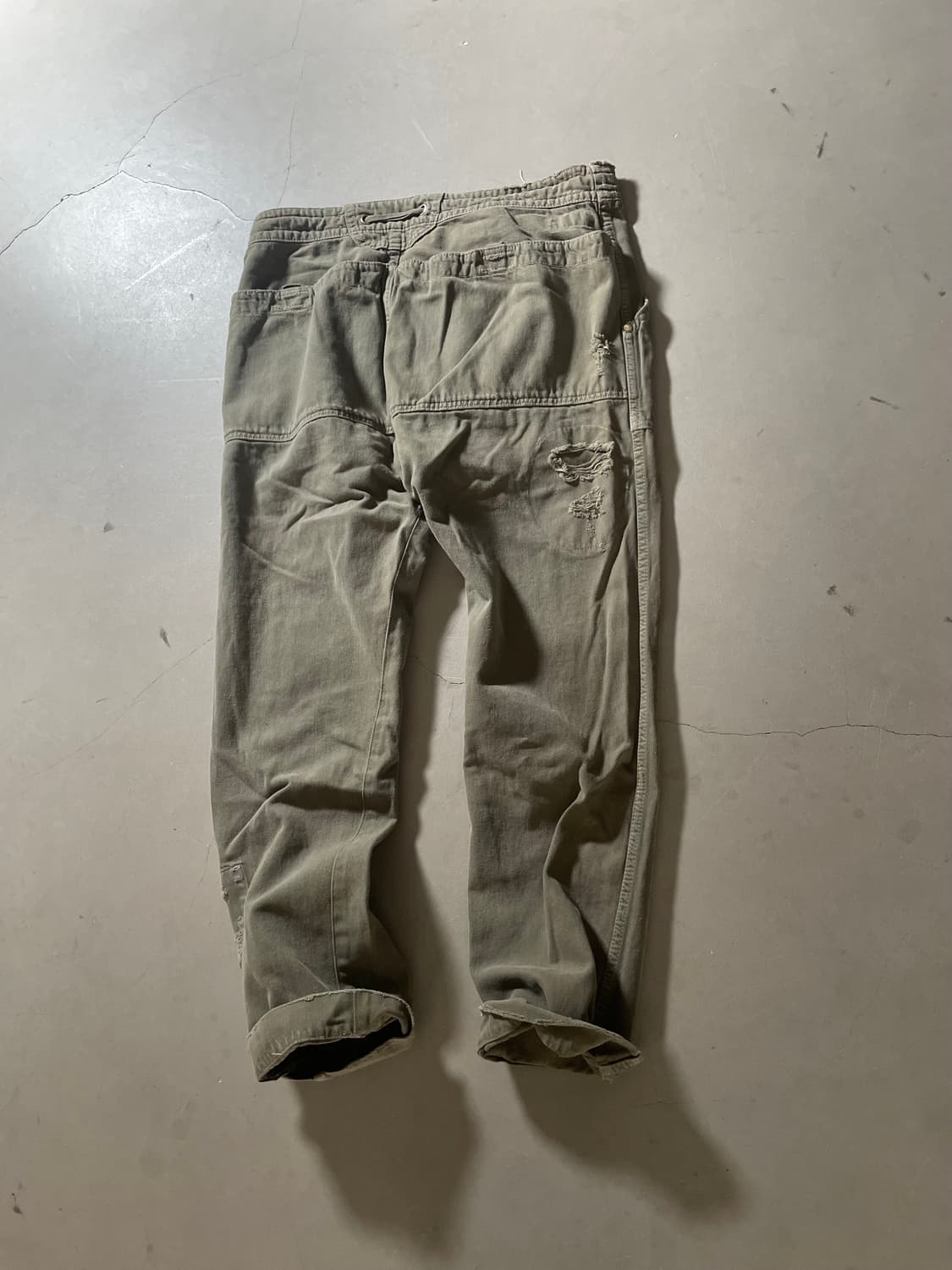 Militaly Distressed Cargo Pants 상품이미지4
