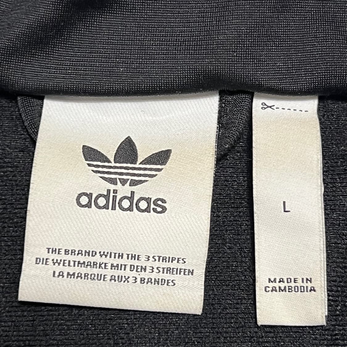 L 아디다스 파이어버드 블랙 트랙탑 상품이미지3