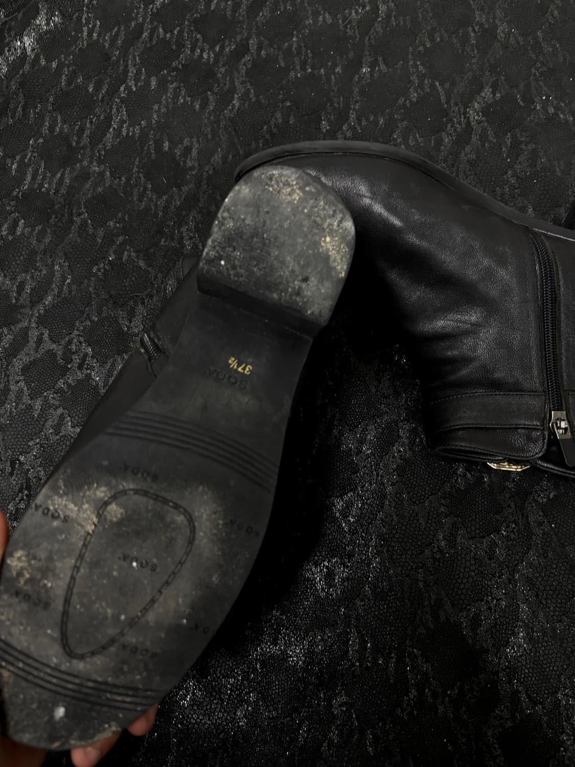 “SODA” buckle Chic Mood Boots 상품이미지5