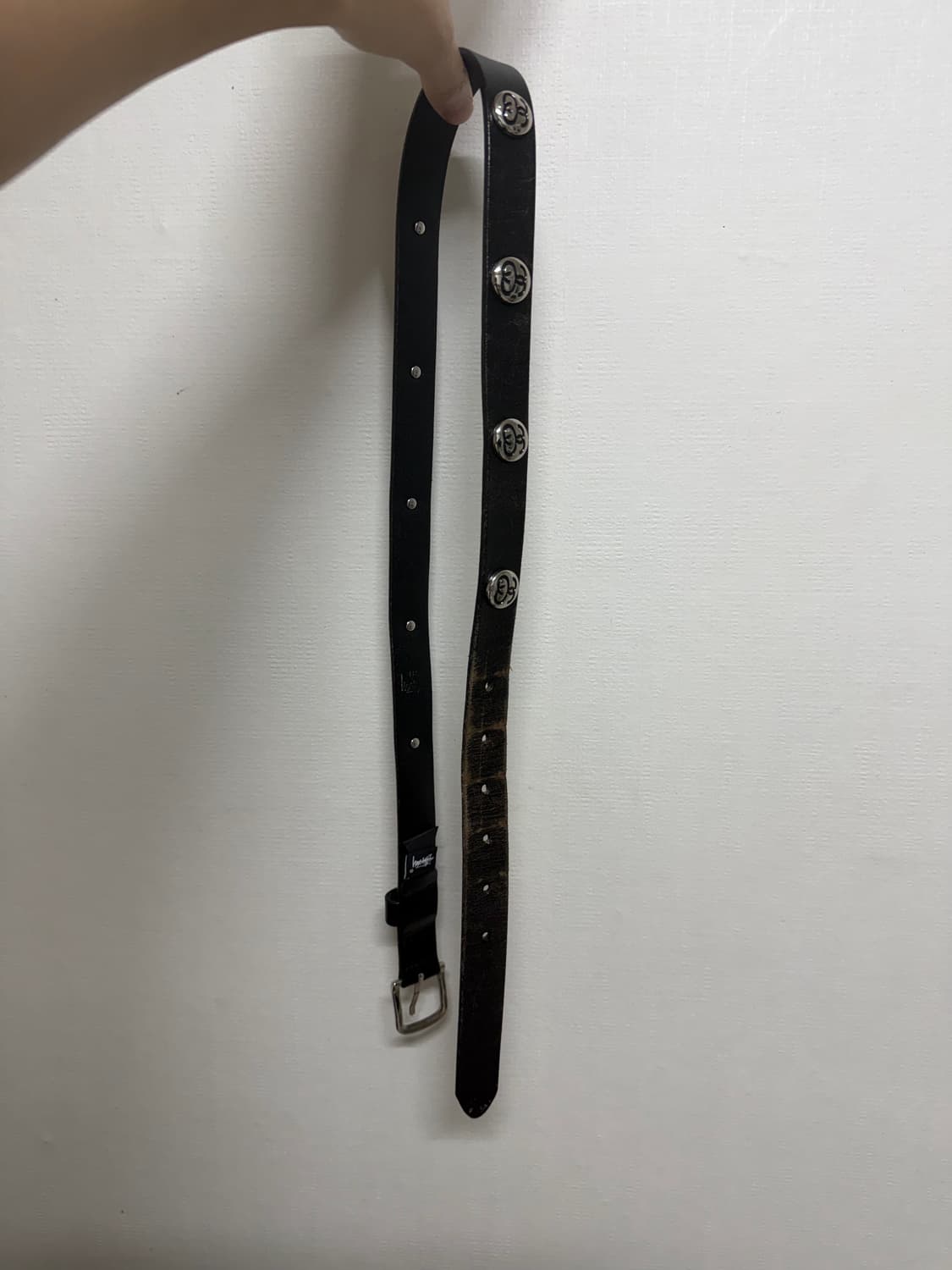 스투시 SS 링크 스터드 벨트 블랙 상품이미지4