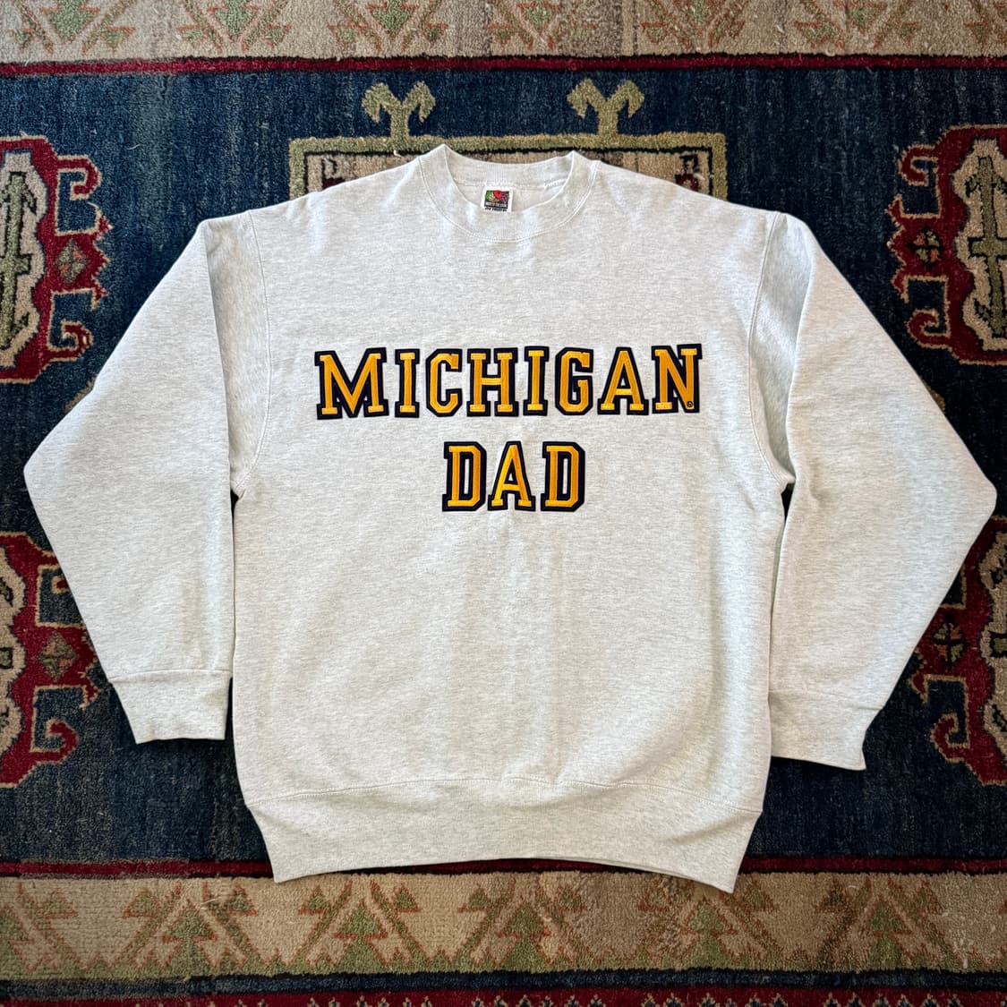 90s USA 빈티지 MICHIGAN DAD 스웻셔츠 상품이미지1