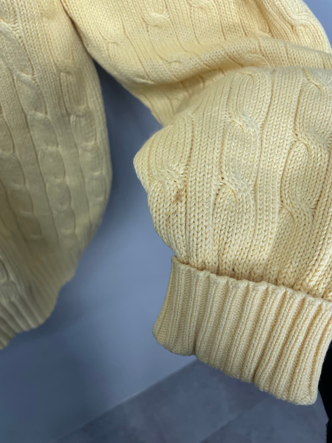 폴로 랄프로렌 자수로고 케이블 니트 가디건 H1349 상품이미지7