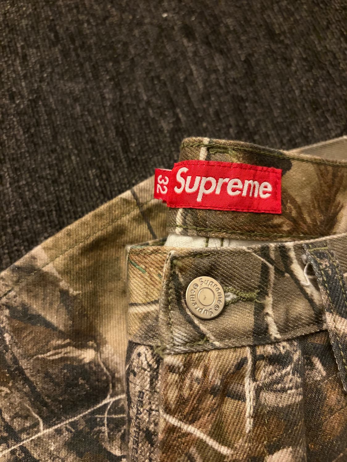 슈프림 25FW 리얼트리 배기 팬츠 32 상품이미지2