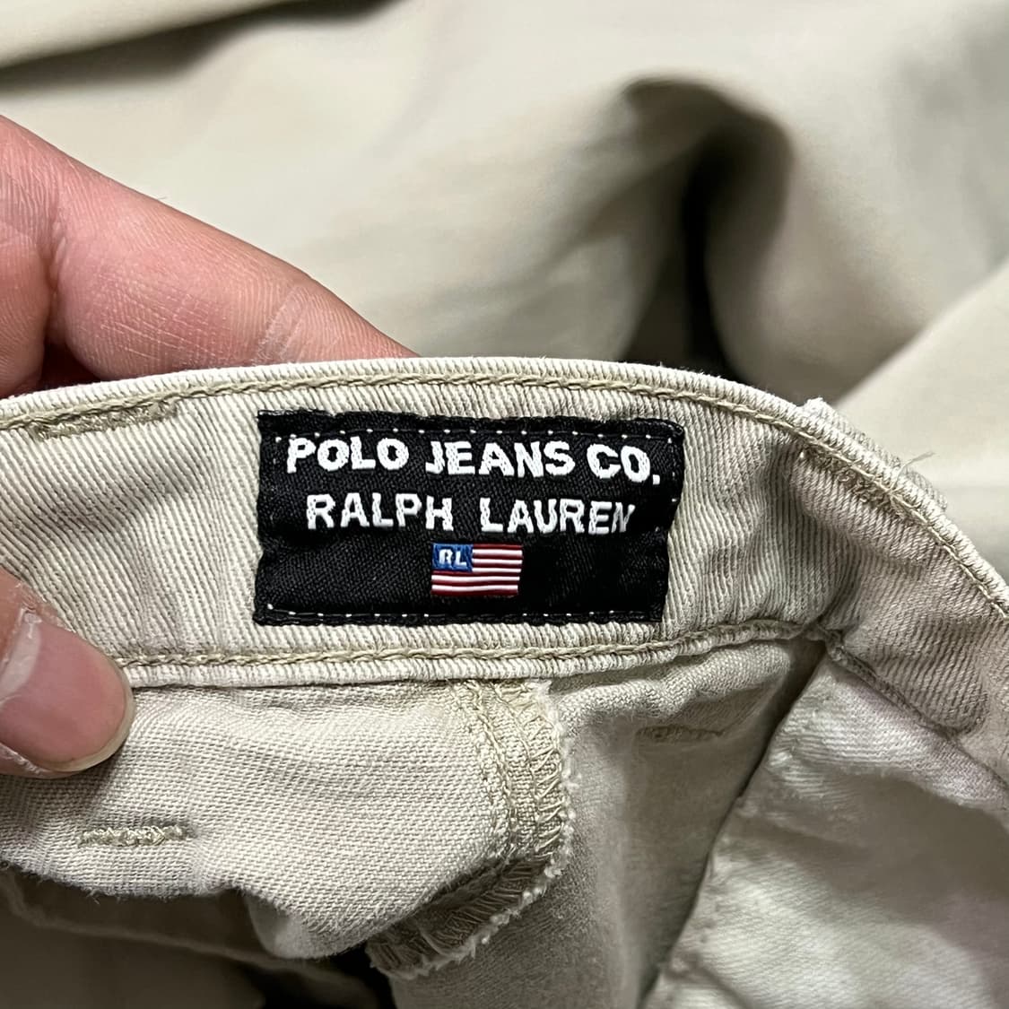  폴로 진스 베이지 투턱 치노팬츠 y15500 상품이미지6