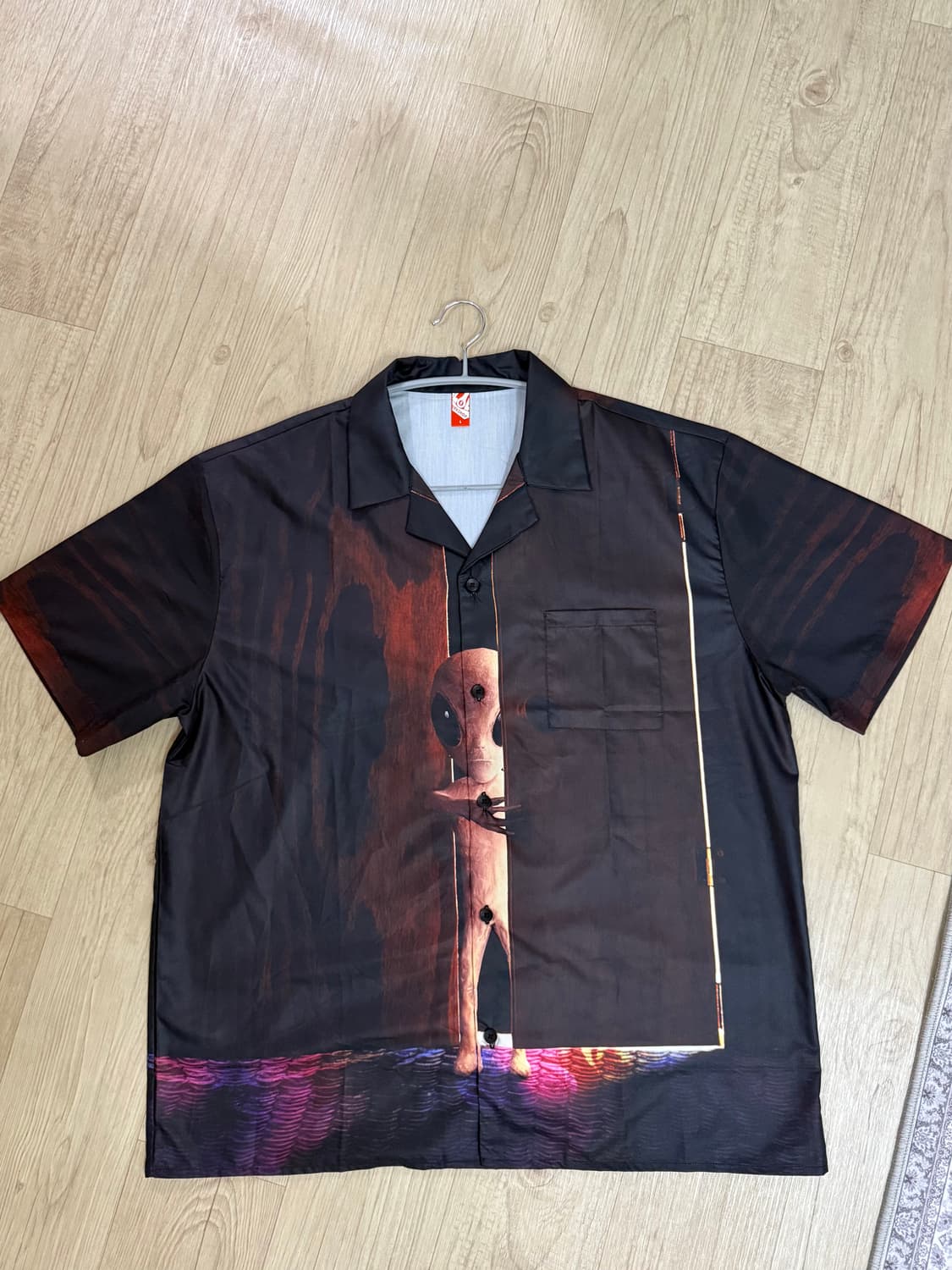 90년도 에일리언 워크샵 레드탭 셔츠 상품이미지1