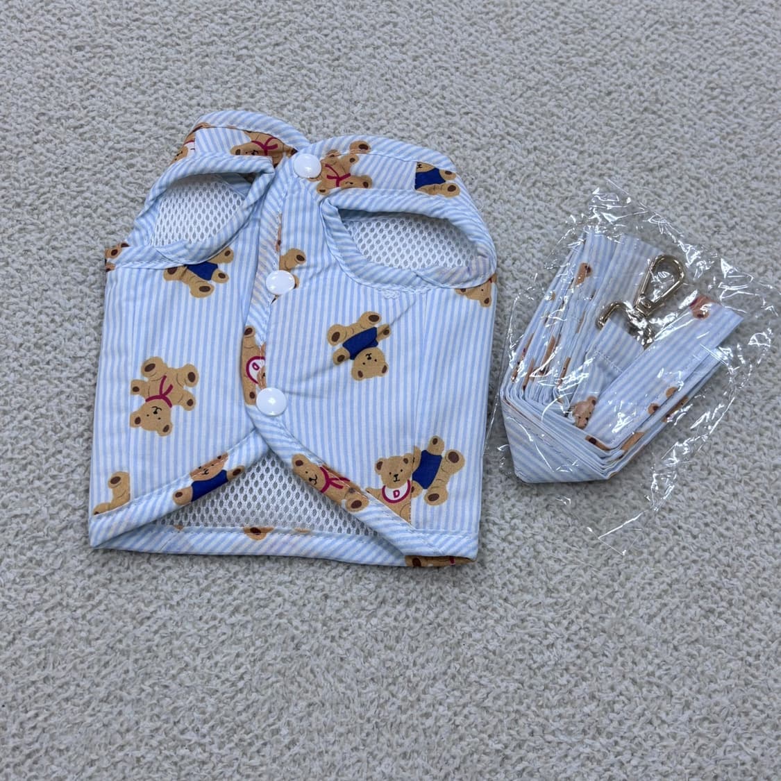 S 새상품 클럼피 강아지 하네스 0407E2 상품이미지4