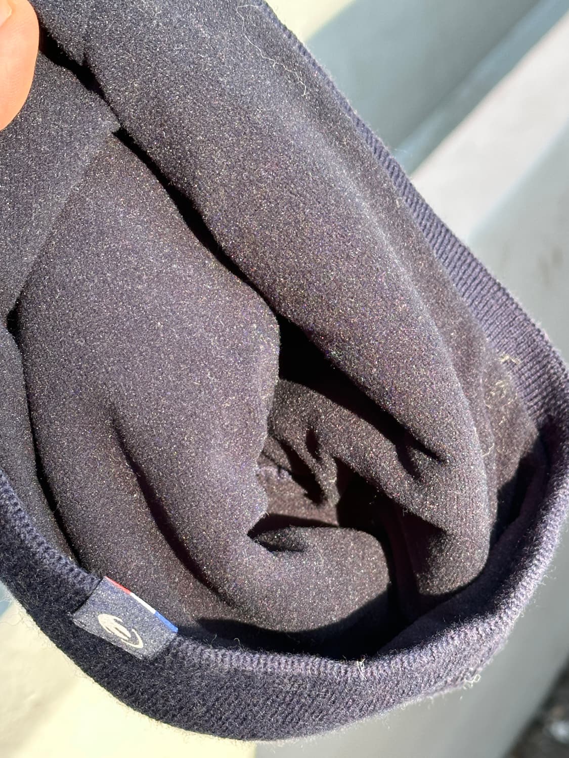 [F] 아이더 네이비 플리스 비니 모자 상품이미지4