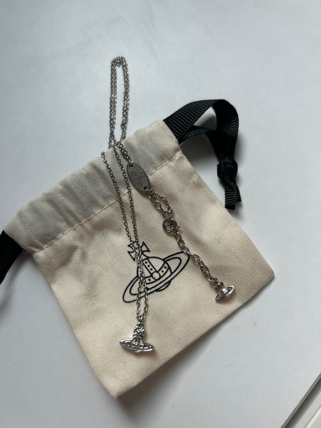 비비안웨스트우드 미니오브 목걸이 상품이미지1