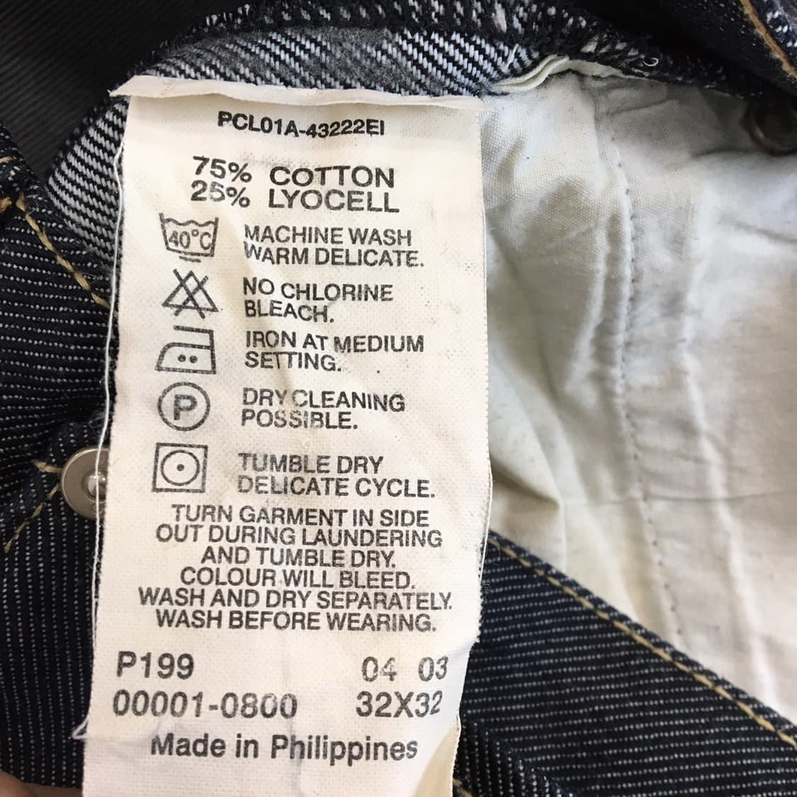 리바이스 엔지니어드진 00s 32 인치  상품이미지6