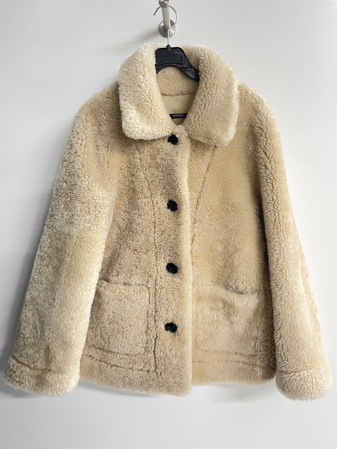 자딕앤볼테르 리버서블 무스탕(베이지) 상품이미지3