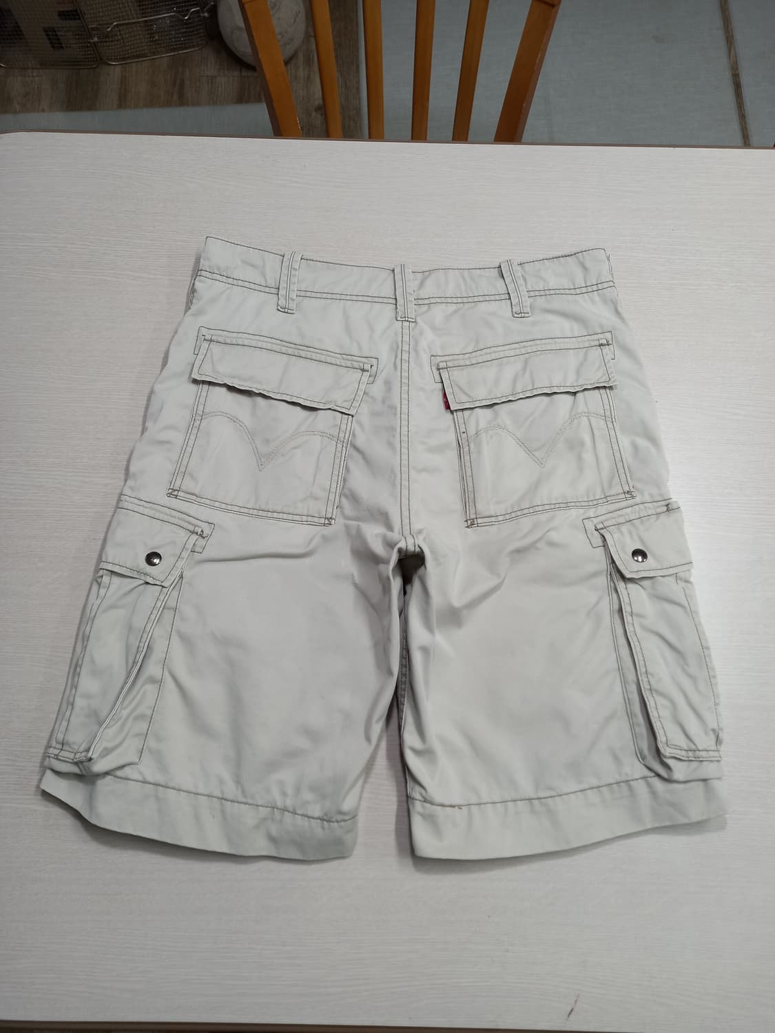 34-35 빈티지 리바이스 카고 반바지 연베이지 34-587 상품이미지2