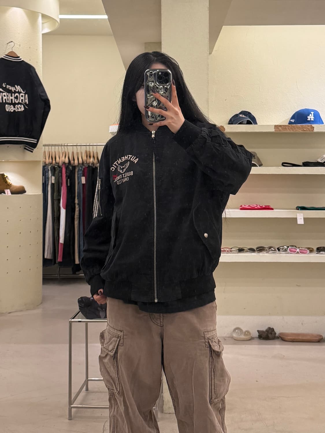 지프 ma-1 스타일 항공 자켓 U1215 상품이미지1