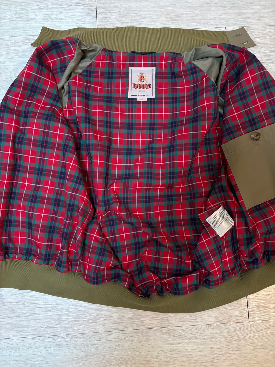 BARACUTA 바라쿠타 Harrington Jacket / 44size 상품이미지3