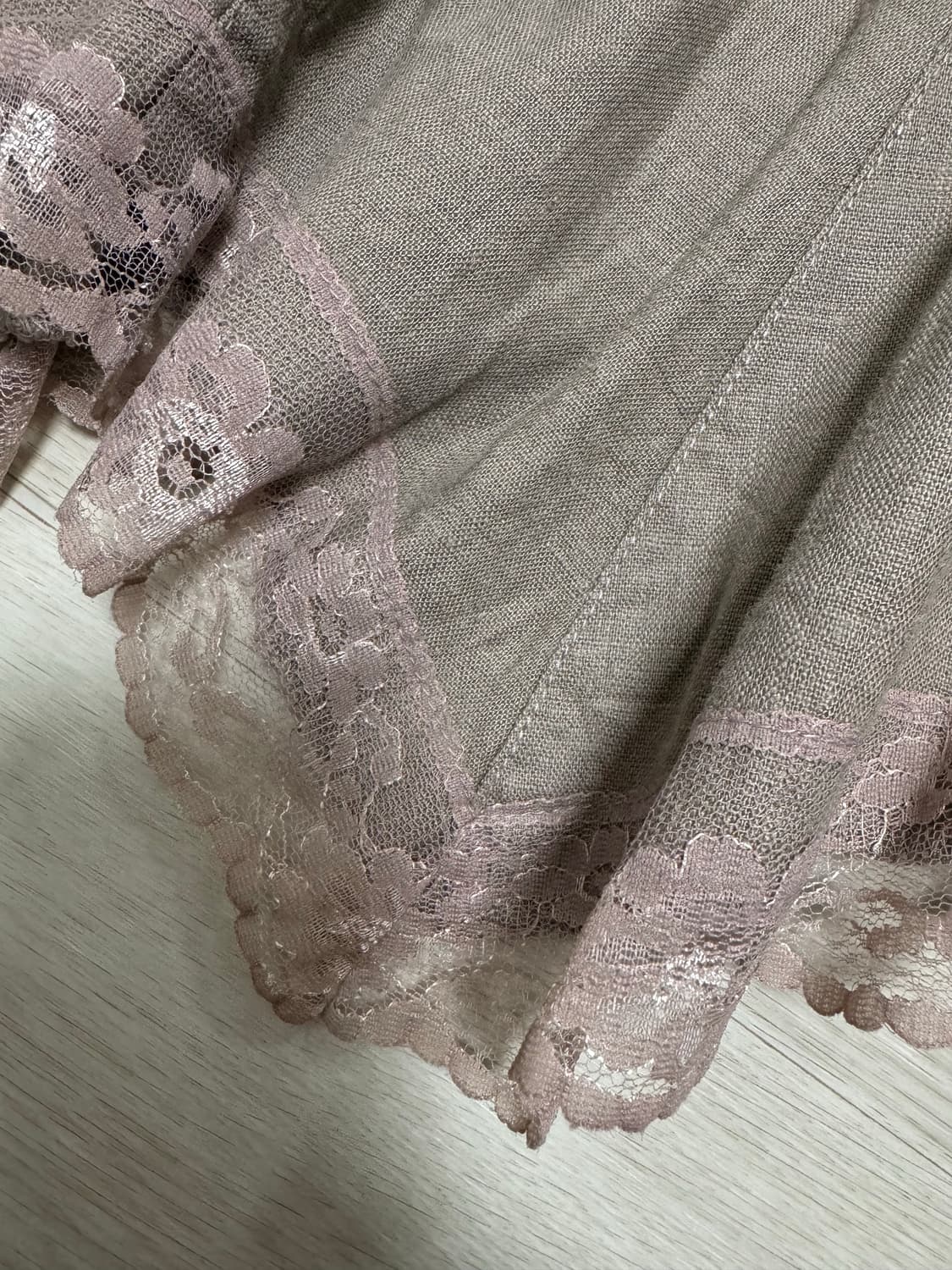 모리걸 브라운 스커트 상품이미지2