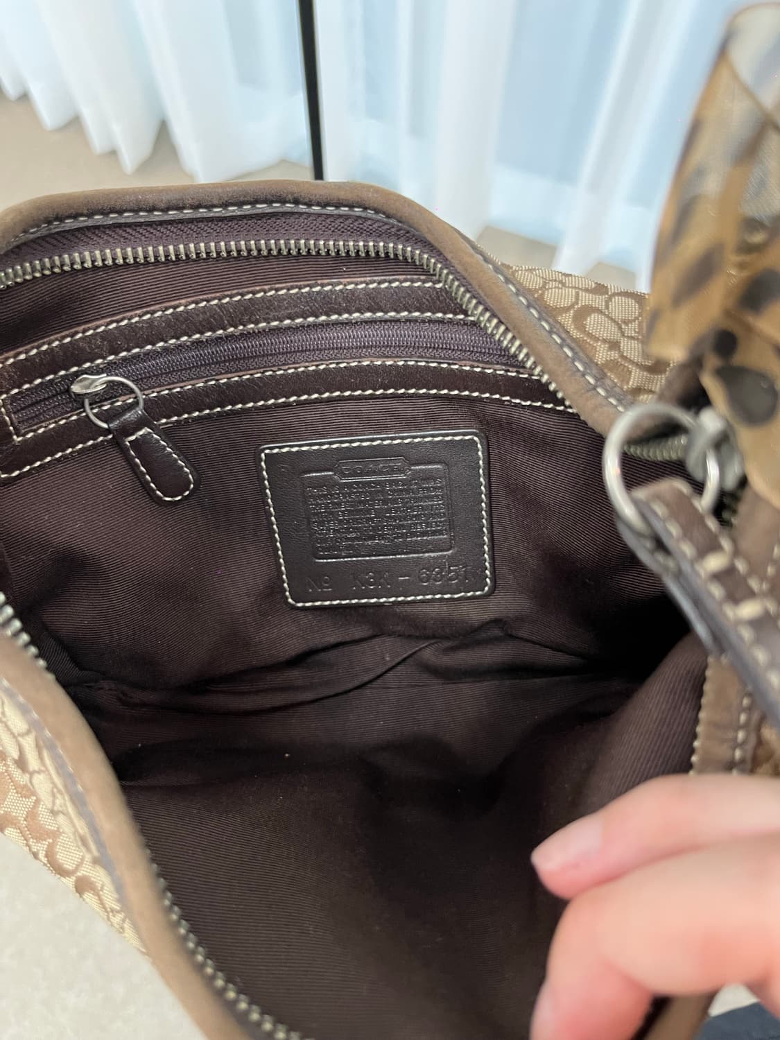 Coach Brown Beige Bag 상품이미지6
