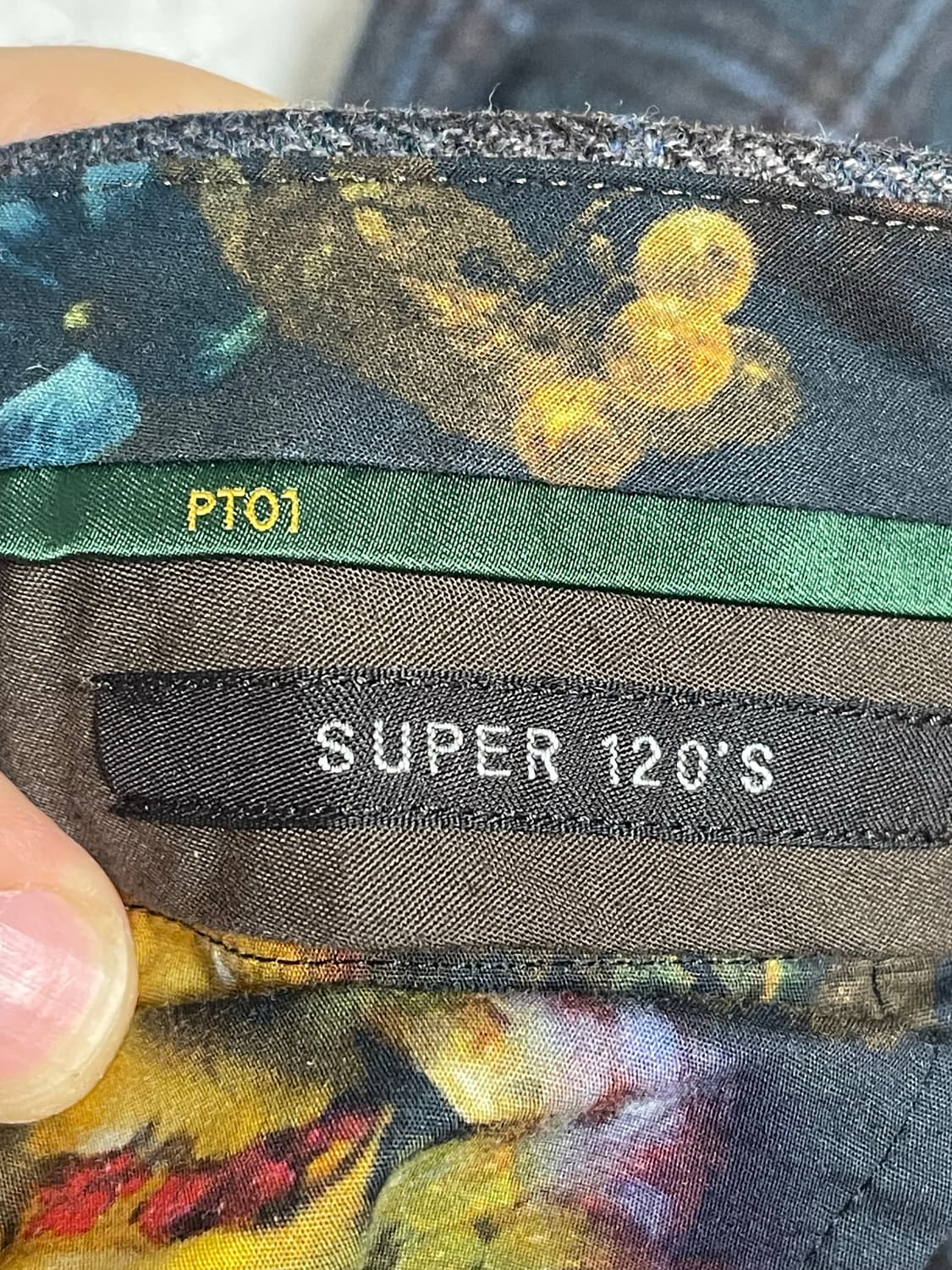 PT01(피티제로우노)Anvers super 120's울100체크팬츠50 상품이미지8