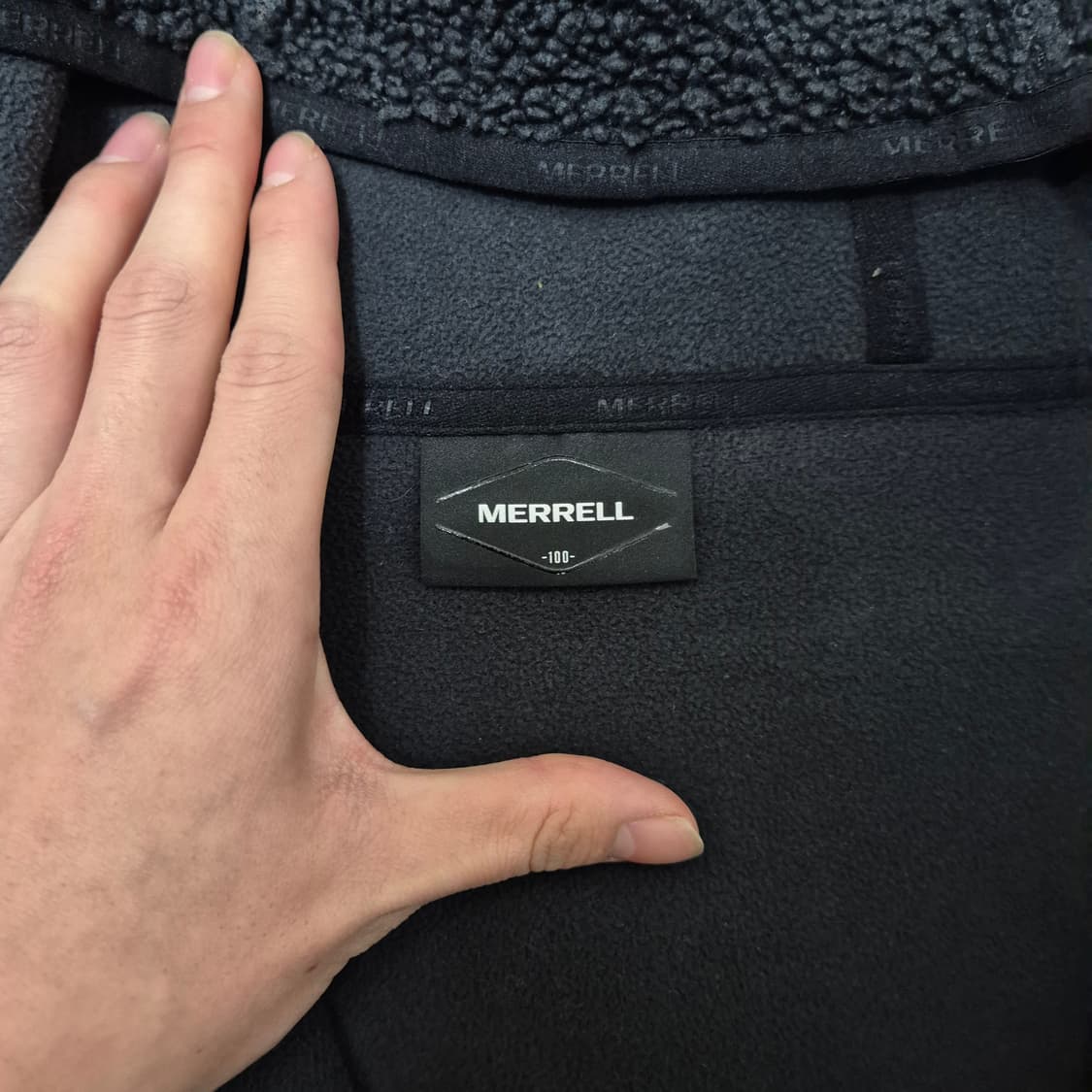 머렐 와펜 뽀글이 후리스 플리스 후드자켓 상품이미지5